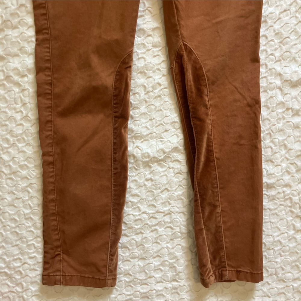 Pilcro Skinny Pants In Rust Brown - image 4